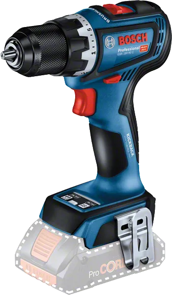 Bosch GSR 18V-90 C コードレスドリルドライバー。.