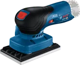 Bosch GSS 12V-13 コードレスオービタルサンダー、12V バッテリー。.