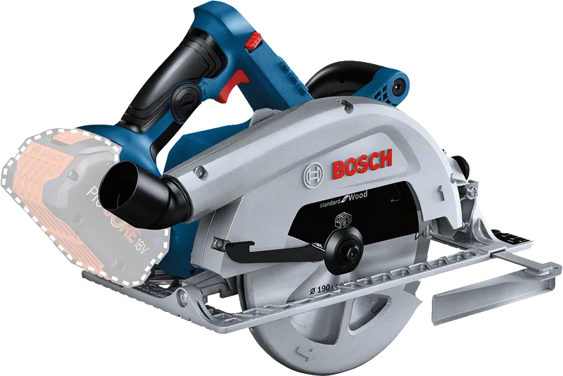 Bosch GKS 18V-68 C 木材用コードレス丸鋸。.