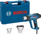 Bosch GHG 23-66 ヒートガン、ケース、ノズル 2 個付き。.