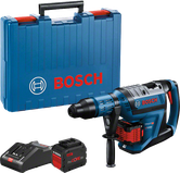 Bosch GBH 18V-45 C 回転ハンマー（ケースとバッテリー付き）。