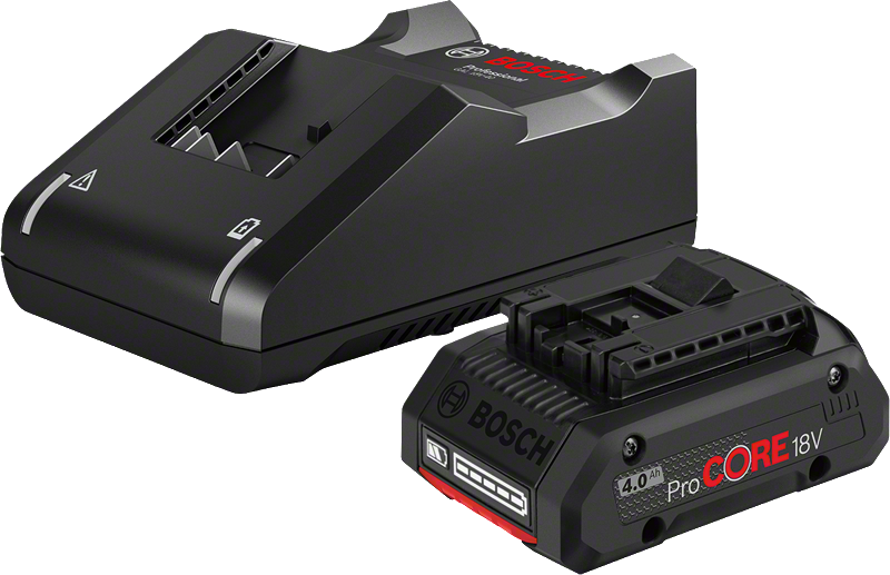 ProCORE18V 4.0Ah x 1 + GAL 18V-40 バッテリー充電器セット | Bosch 