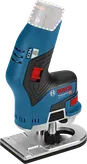 Bosch GKF 10.8V-8 コードレスパームルーター。
