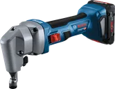 鋼鉄切断用のBosch GNA 18V-16 E コードレス ニブラー。.