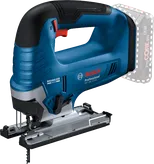 ブラシレスモーター搭載のBosch GST 18V-125 B コードレスジグソー。