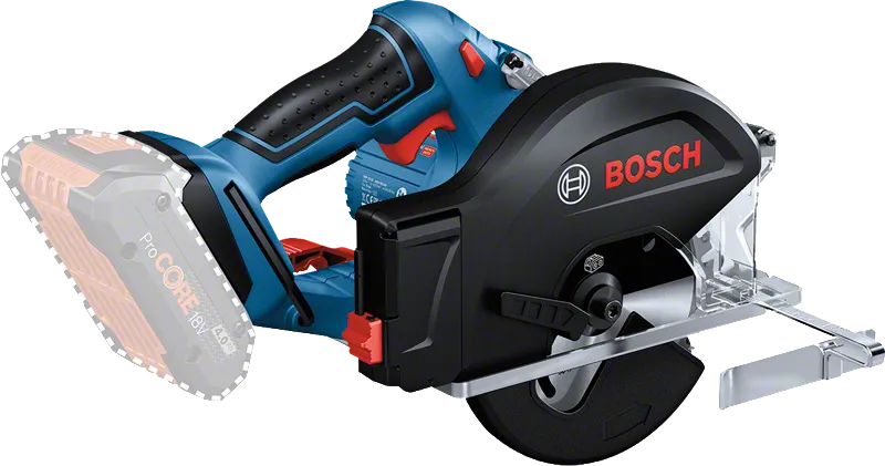 Bosch GKM 18V-50 コードレス金属丸鋸。.