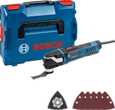 Bosch GMF 40-30L マルチツールキット（ケースとアクセサリー付き）。.