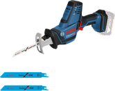 Bosch GSA 18 V-LI C 木材および金属用コードレスレシプロソー。.