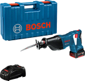 Bosch GSA 18 V-LI レシプロソー（バッテリーとケース付き）。.