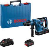 Bosch GBH 18V-36 C 回転ハンマー（ケースとバッテリー付き）。