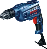 人間工学に基づいたハンドルを備えたBosch GBM 13 RE 電動ドリル。.