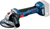 切断用Bosch GWS 18V-7 コードレスアングルグラインダー。