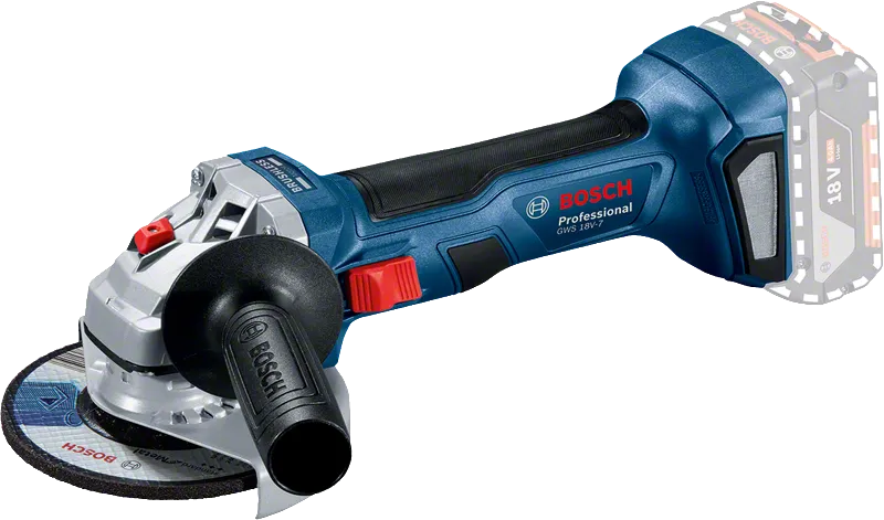 PRO GWS 18V-7 コードレスディスクグラインダー | Bosch Professional