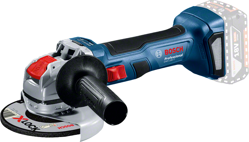 PRO GWX 18V-7 コードレスディスクグラインダー X-LOCK | Bosch 