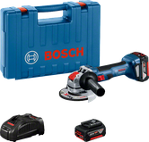 Bosch GWX 18V-7 アングルグラインダーセット（バッテリーとケース付き）.