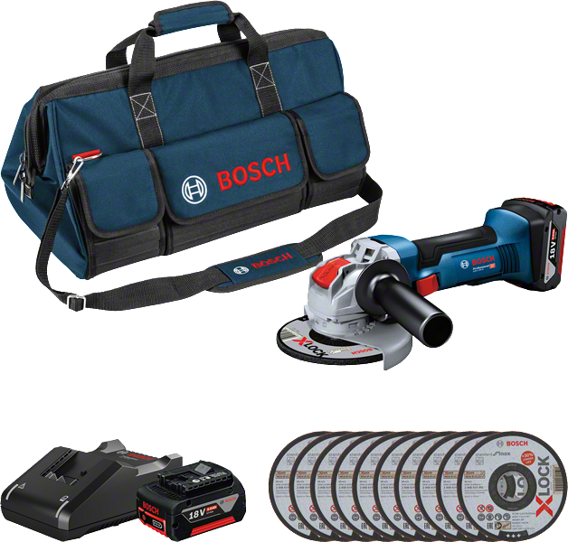 PRO GWX18V-8 コードレスディスクグラインダー X-LOCK | Bosch PRO GWX18V-8 コードレスディスクグラインダー X-LOCK | Bosch
