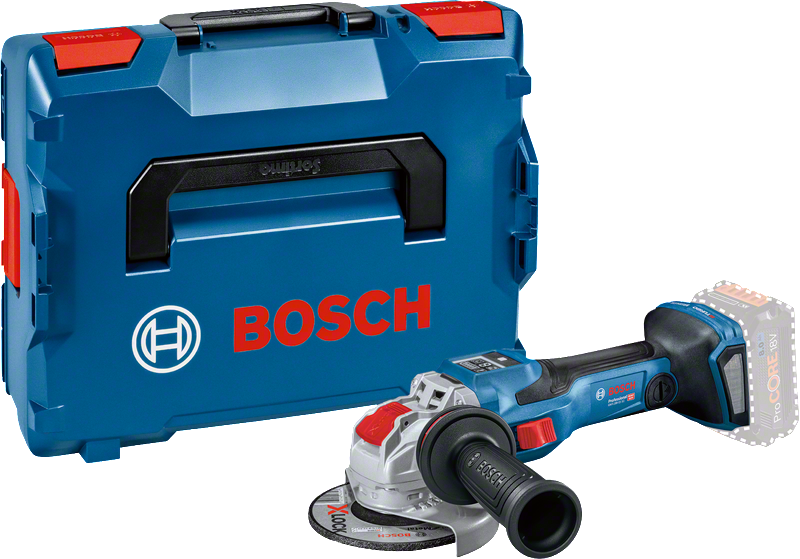 Bosch GWX 18V-15 SC コードレスアングルグラインダー（キャリングケース付き）.