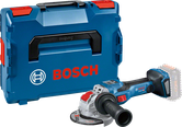 Bosch GWX 18V-15 SC コードレスアングルグラインダー（キャリングケース付き）.