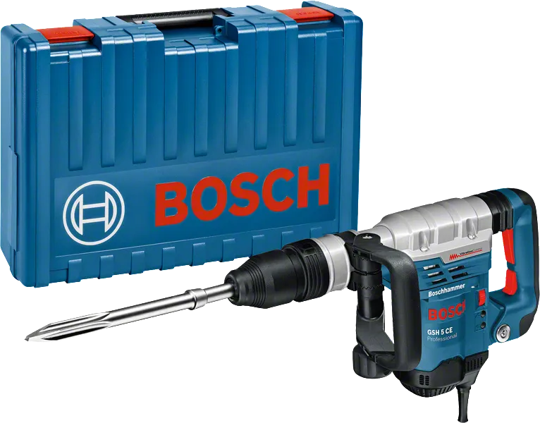 Bosch GSH 5 CE 解体ハンマー（キャリングケース付き）.