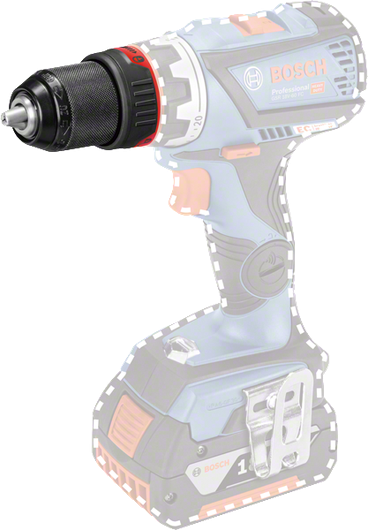 コードレス ドリル用のBosch GFA 18-M FlexiClick アダプター。