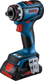 ブラシレスモーター搭載のBosch GSR 18V-90 FCコードレスドリル。.