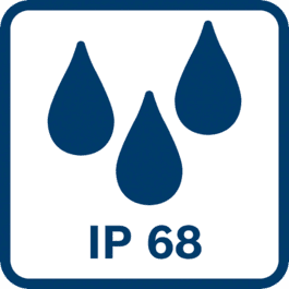 IP68 防塵・防水性能