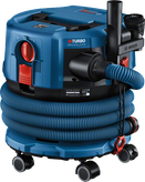 Bosch GAS 18V-12 MC コードレス集塵機（ホース付き）。.