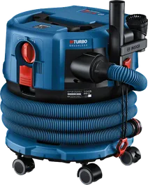 Bosch GAS 18V-12 MC コードレス集塵機（ホース付き）。.
