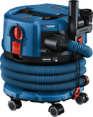 Bosch GAS 18V-12 MC コードレス集塵機（ホース付き）。.