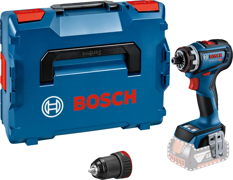 キャリングケース付きのBoschドリル。.