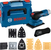 Bosch GSS 10.8V-13 コードレス サンダー (付属品およびケース付き)。.
