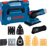 Bosch GSS 10.8V-13 コードレス サンダー (付属品およびケース付き)。.