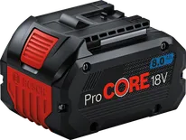 Bosch ProCORE18V 8.0Ah 充電式バッテリーパック。.