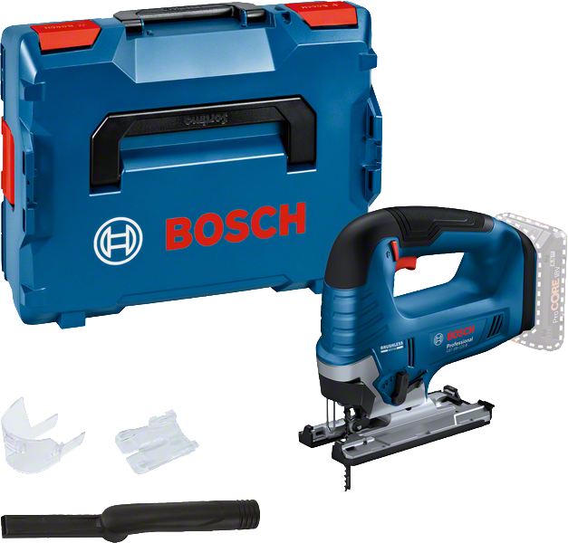 Bosch GST 18V-125 B コードレスジグソー（ケース付き）。.