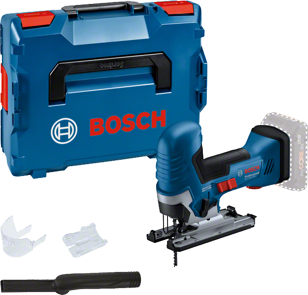 Bosch GST 18V-125 S コードレスジグソー（ケース付き）。.