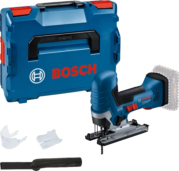 Bosch GST 18V-125 S コードレスジグソー（ケース付き）。.