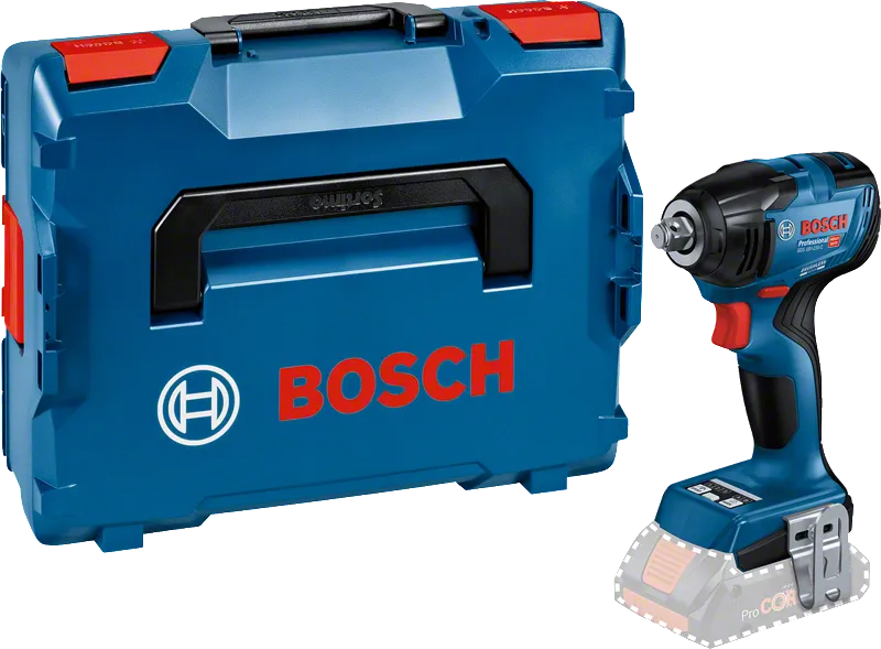 Bosch GDS 18V-210 C コードレスインパクトレンチ（ケース付き）。.