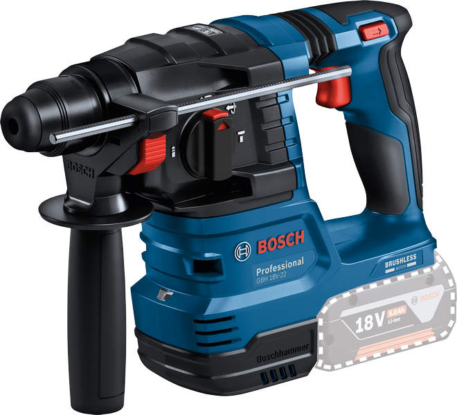 【新品未開封】ボッシュ コードレスハンマードリル GBH18V-26FGDE　リサイクルショップ宮崎屋住吉店25.3.17 PRO GBH 18V-22 コードレスハンマードリル（SDS プラス） | Bosch