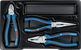 人間工学に基づいたハンドルを備えたBoschプライヤーセット 3 個。