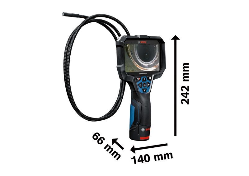 Bosch (ボッシュ) バッテリースコープ用カメラケーブル9.5mm BOSCH 検査用カメラ INS 1型 電動工具・エアー工具・大工道具（計測
