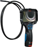 5 インチ ディスプレイを備えたBosch GIC 12V-5-27 C 検査カメラ。