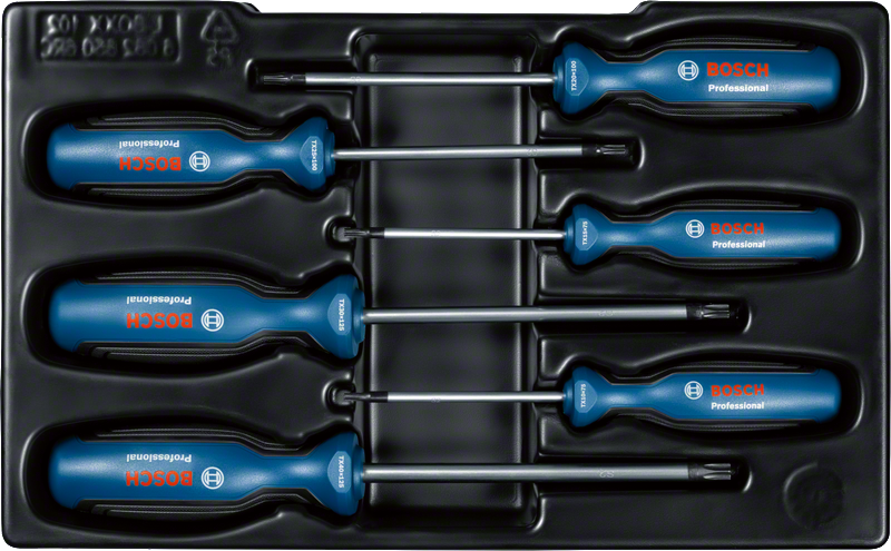 ドライバー 6種セット TX ドライバードリル | Bosch Professional