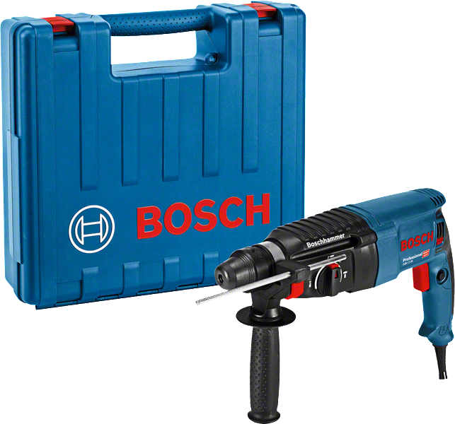 Bosch GBH 2-26 回転ハンマードリル（ケース付き）。.