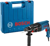 Bosch GBH 2-26 回転ハンマードリル（ケース付き）。