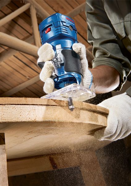 BOSCH ボッシュ  GLF55-6 トリマー スペアパーツ付き GLF55-6 トリマー BOSCH(ボッシュ) 1台 GLF55-6 【通販モノタロウ】