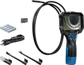 Bosch GIC 5-27 C 検査カメラと付属品。