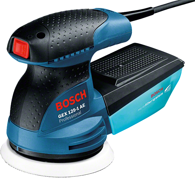 ボッシュ　GEX125-1AE ランダムアクションサンダー　BOSCH BOSCH ランダムアクションサンダー ポリッシングセット GEX125-1AEJ