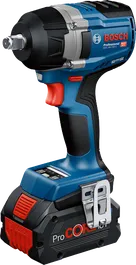 Boschコードレスインパクトレンチ GDS 18V-750、ProCORE18V バッテリー搭載。.