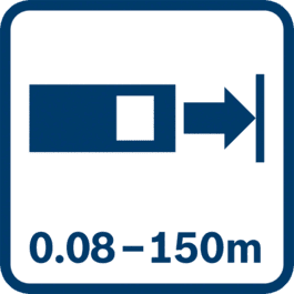  ボッシュ MTアイコン GLM 100C 測定範囲 13 0.08～150m pos
