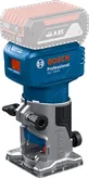 ブラシレスモーターを搭載したBosch GLF 18V-8ルーター。